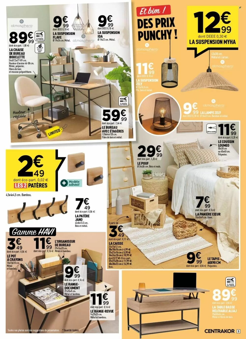 Prospectus promotionnel Centrakor valable à partir du 09/01/2026 - Page 3.