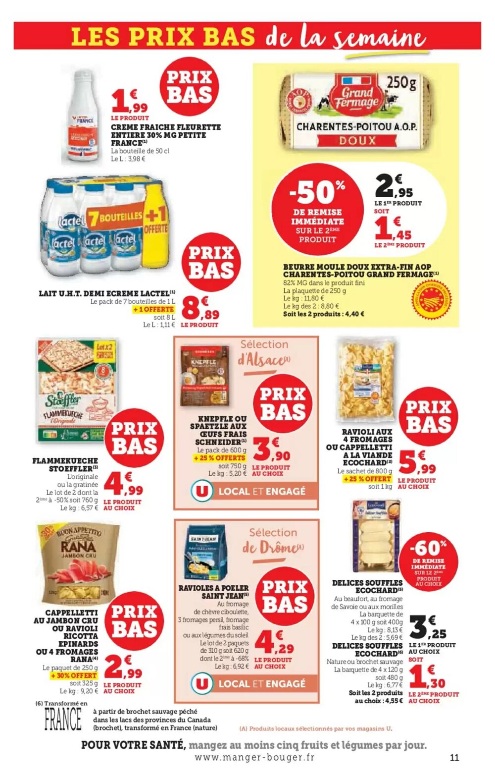 Prospectus promotionnel Super U valable à partir du 09/01/2026 - Page 11.