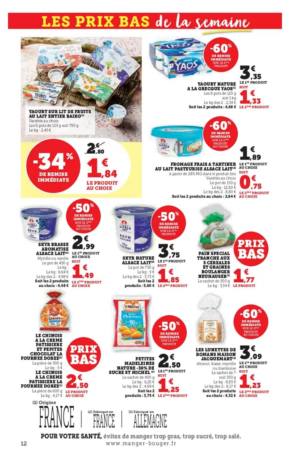 Prospectus promotionnel Super U valable à partir du 09/01/2026 - Page 12.