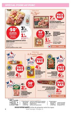 Prospectus promotionnel Super U valable à partir du 09/01/2026 - Page 6.