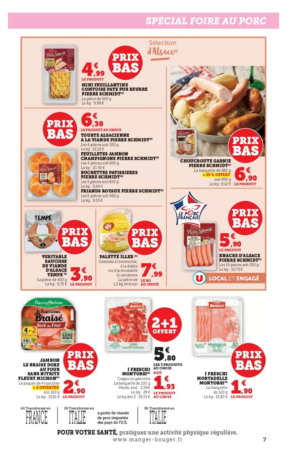 Prospectus promotionnel Super U valable à partir du 09/01/2026 - Page 7.