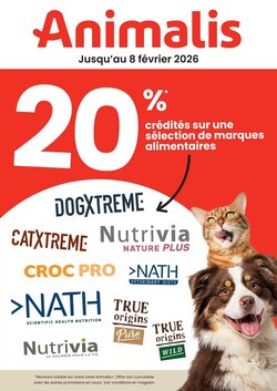 Prospectus promotionnel Animalis valable à partir du 09/01/2026 - Page 1.