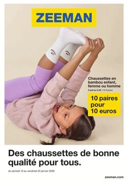 Prospectus promotionnel Zeeman valable à partir du 10/01/2026