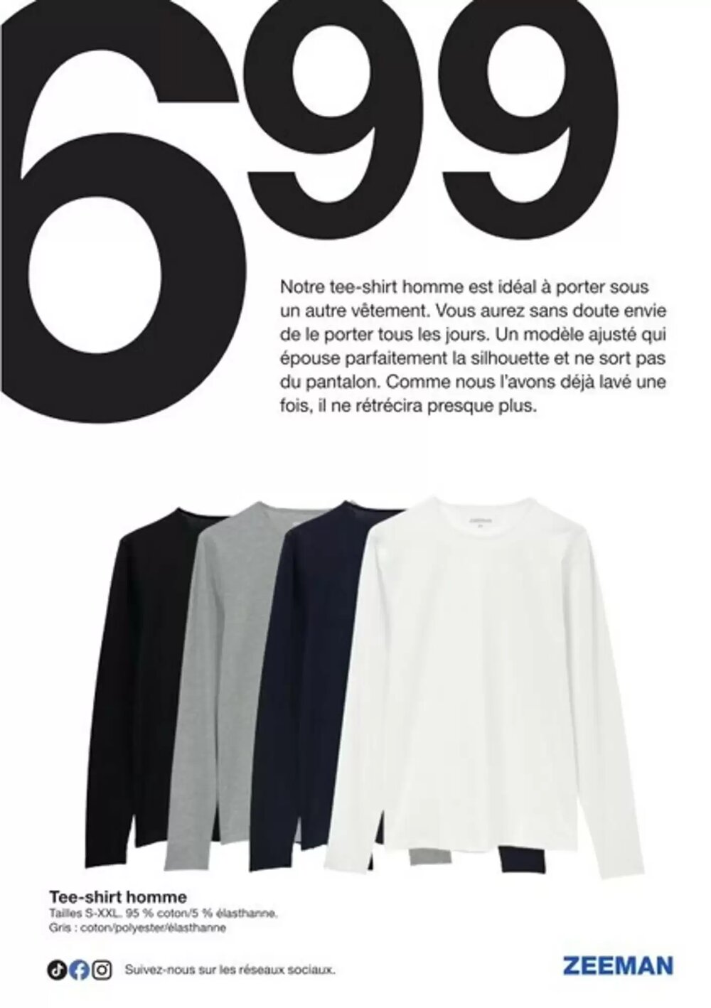 Prospectus promotionnel Zeeman valable à partir du 10/01/2026 - Page 25.