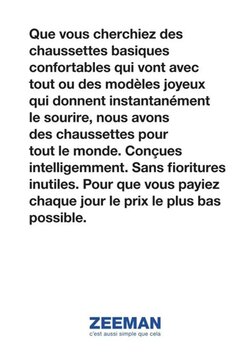 Prospectus promotionnel Zeeman valable à partir du 10/01/2026 - Page 2.