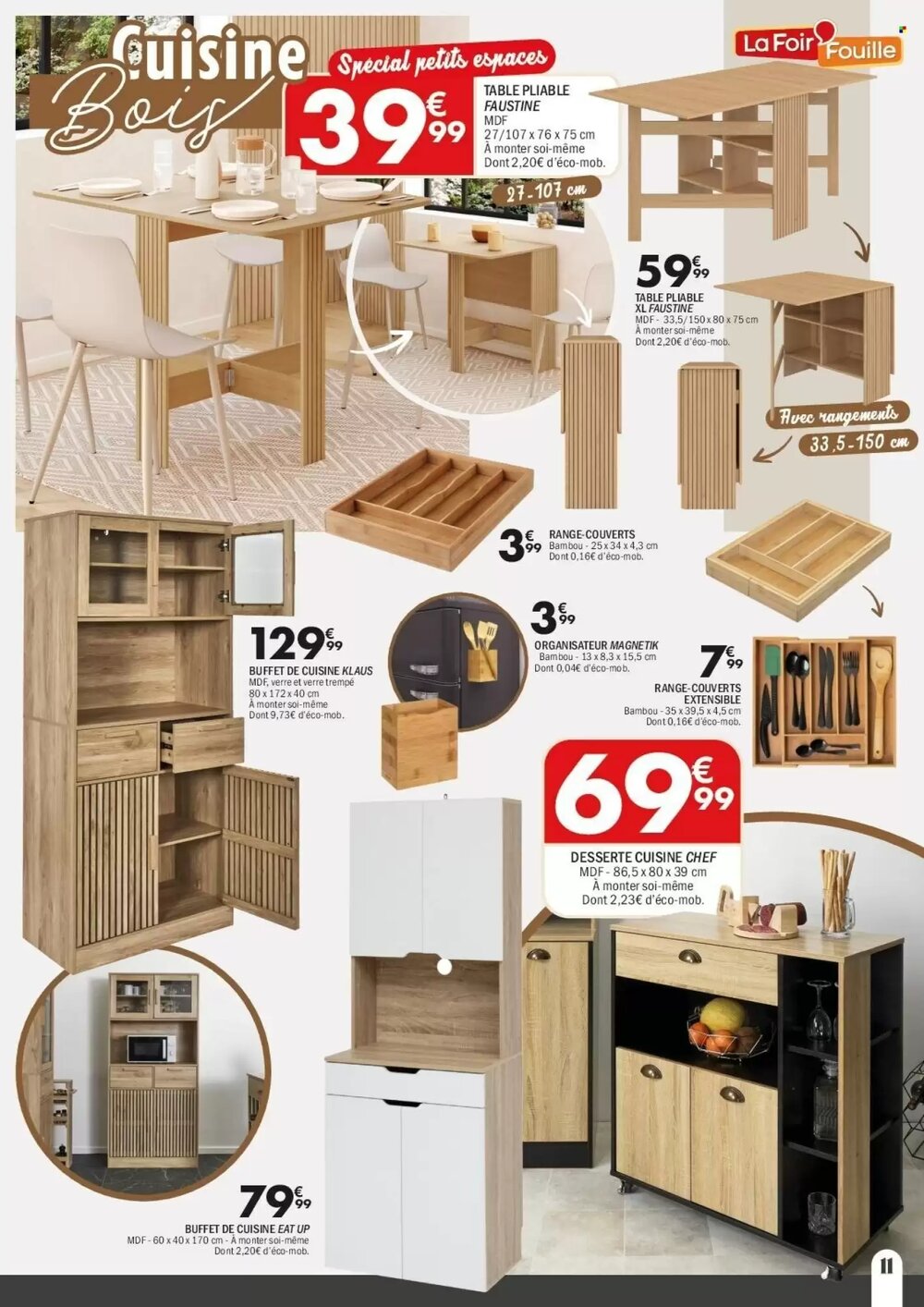 Prospectus promotionnel La Foir'Fouille valable à partir du 12/01/2026 - Page 11.