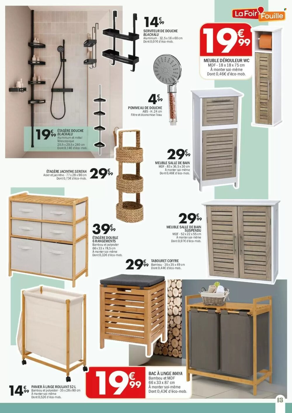 Prospectus promotionnel La Foir'Fouille valable à partir du 12/01/2026 - Page 13.