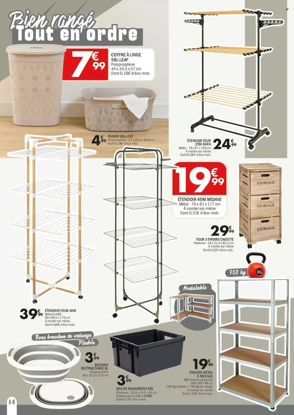 Prospectus promotionnel La Foir'Fouille valable à partir du 12/01/2026 - Page 14.
