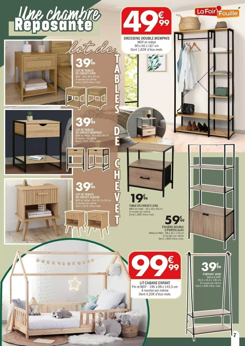 Prospectus promotionnel La Foir'Fouille valable à partir du 12/01/2026 - Page 7.