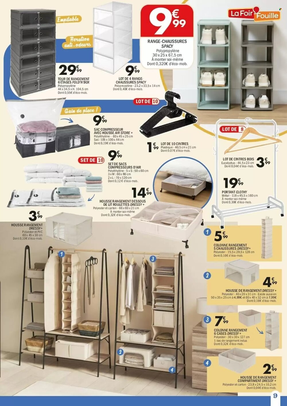Prospectus promotionnel La Foir'Fouille valable à partir du 12/01/2026 - Page 9.