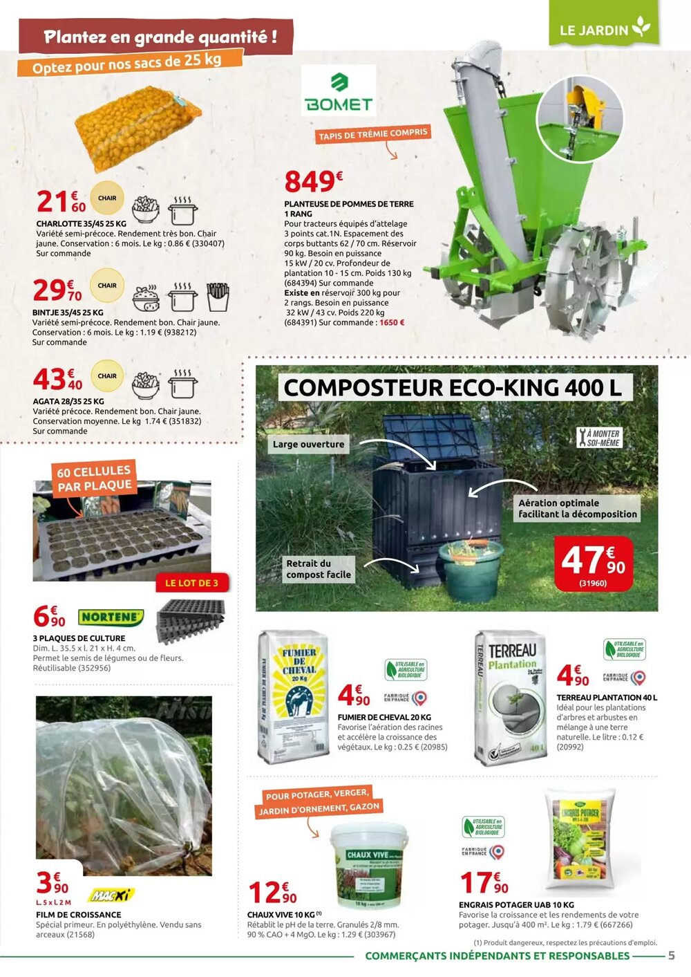Prospectus promotionnel Rural Master valable à partir du 12/01/2026 - Page 5.