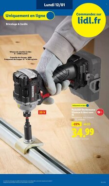 Prospectus promotionnel Lidl valable à partir du 12/01/2026 - Page 5.