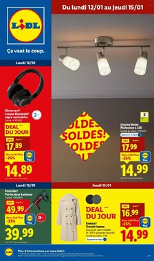 Prospectus promotionnel Lidl valable à partir du 12/01/2026