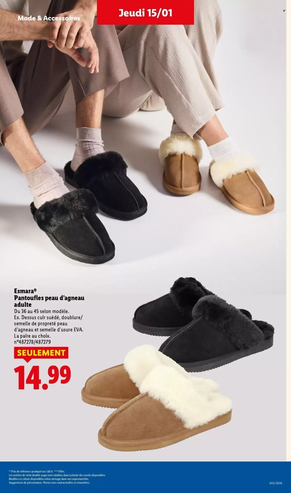 Prospectus promotionnel Lidl valable à partir du 12/01/2026 - Page 25.