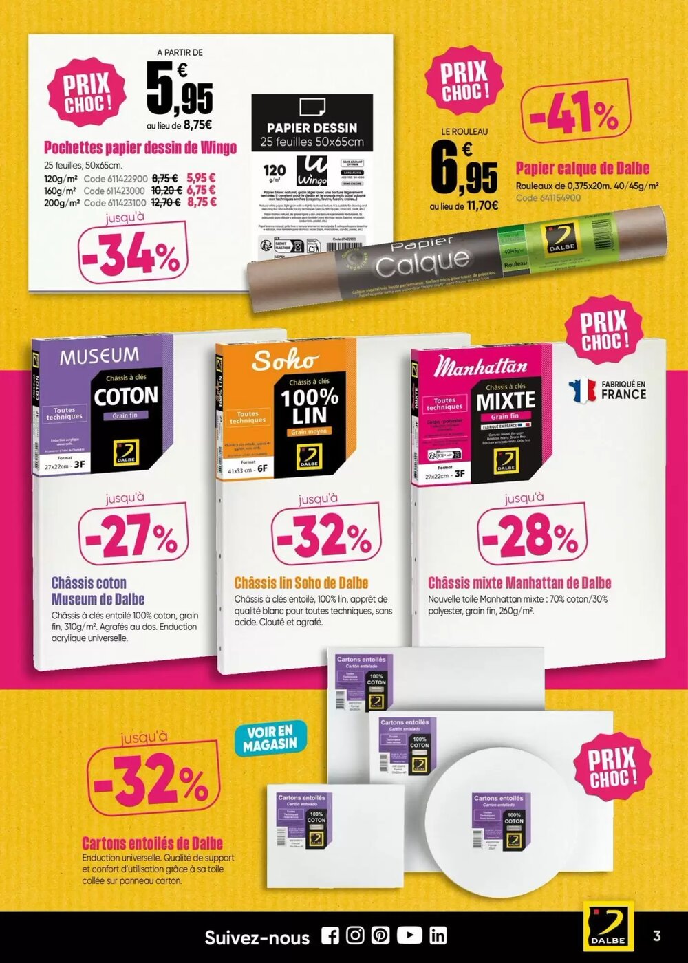 Prospectus promotionnel Dalbe valable à partir du 12/01/2026 - Page 3.