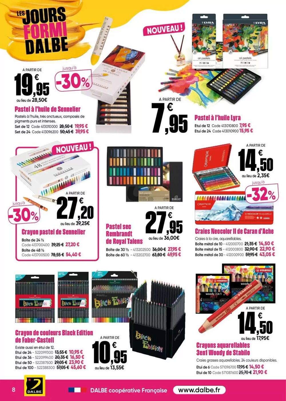 Prospectus promotionnel Dalbe valable à partir du 12/01/2026 - Page 8.