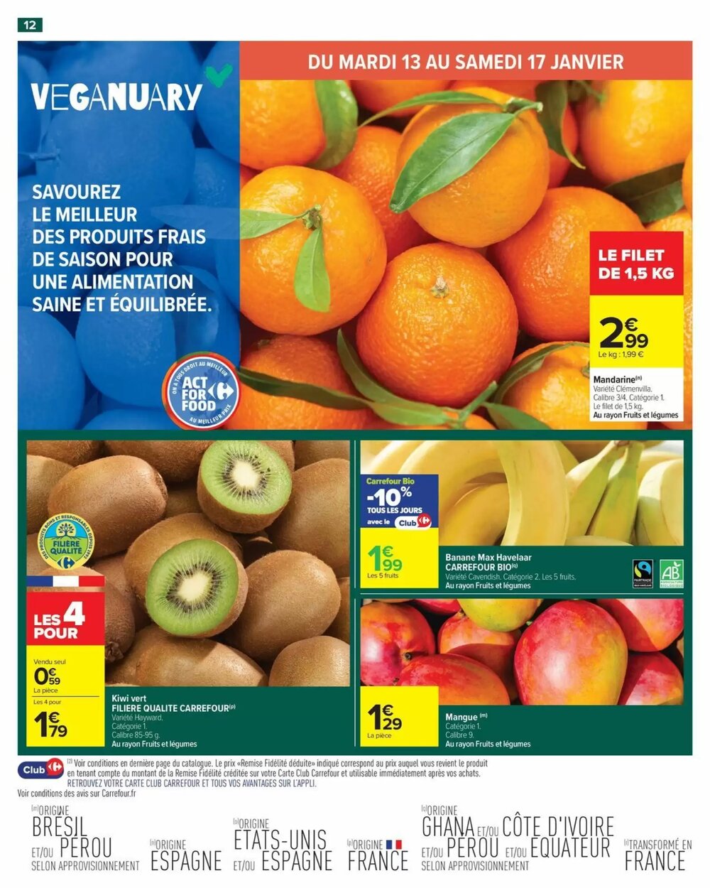 Prospectus promotionnel Carrefour valable à partir du 13/01/2026 - Page 14.