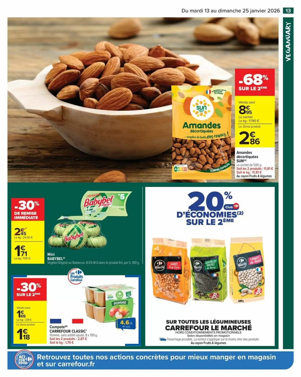 Prospectus promotionnel Carrefour valable à partir du 13/01/2026 - Page 15.