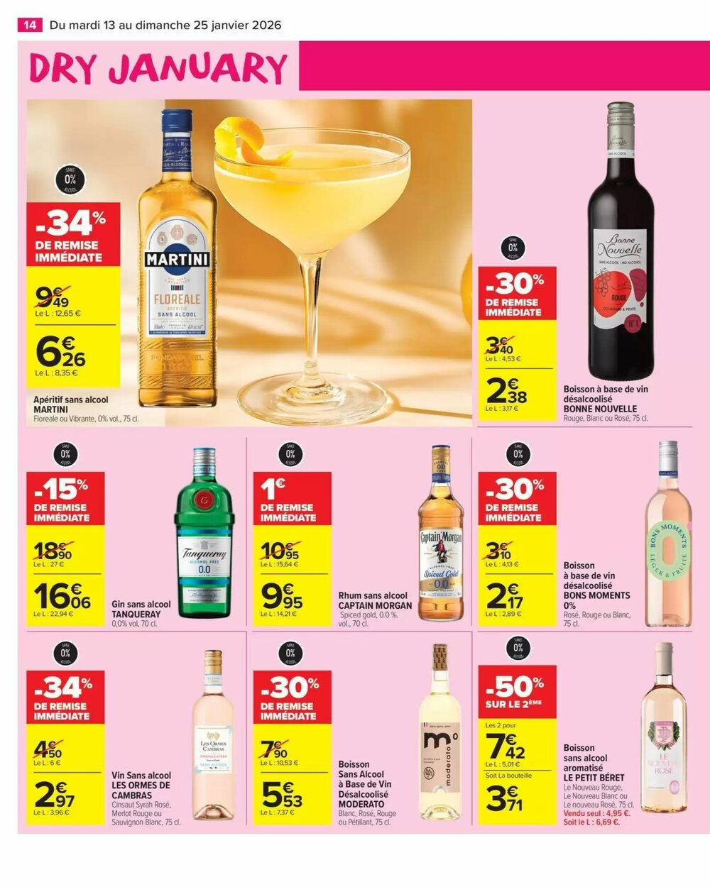 Prospectus promotionnel Carrefour valable à partir du 13/01/2026 - Page 16.