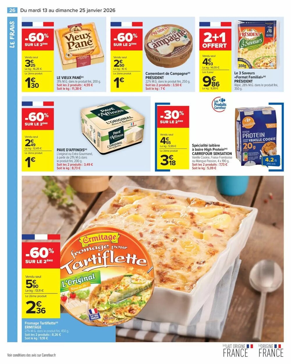 Prospectus promotionnel Carrefour valable à partir du 13/01/2026 - Page 28.