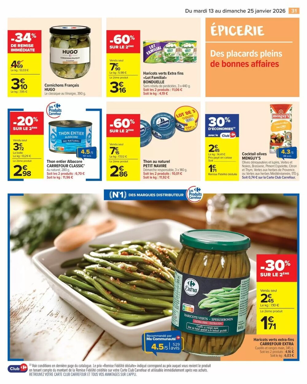 Prospectus promotionnel Carrefour valable à partir du 13/01/2026 - Page 33.