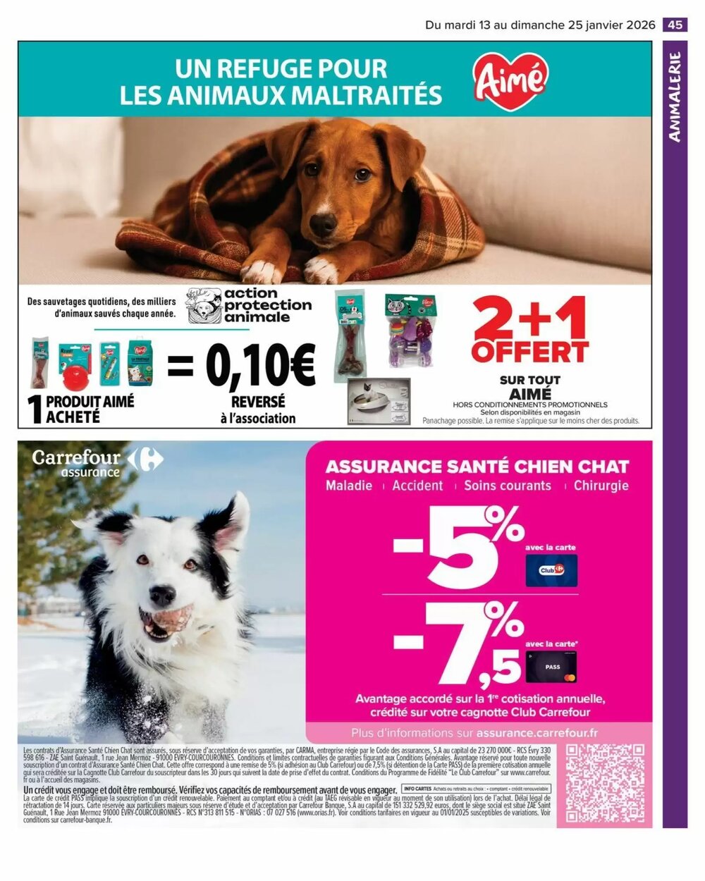 Prospectus promotionnel Carrefour valable à partir du 13/01/2026 - Page 47.