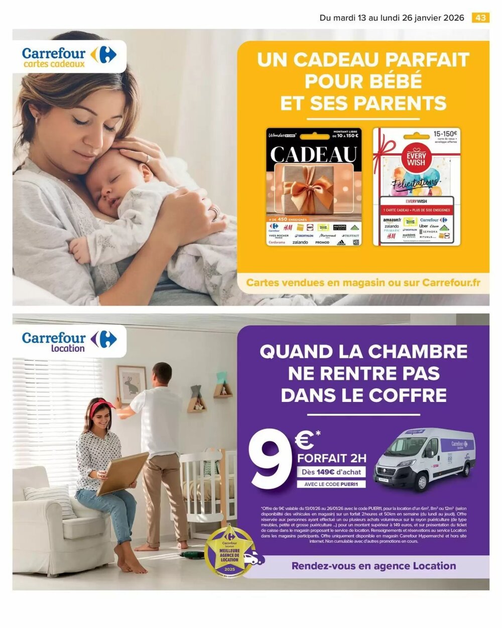 Prospectus promotionnel Carrefour valable à partir du 13/01/2026 - Page 3.