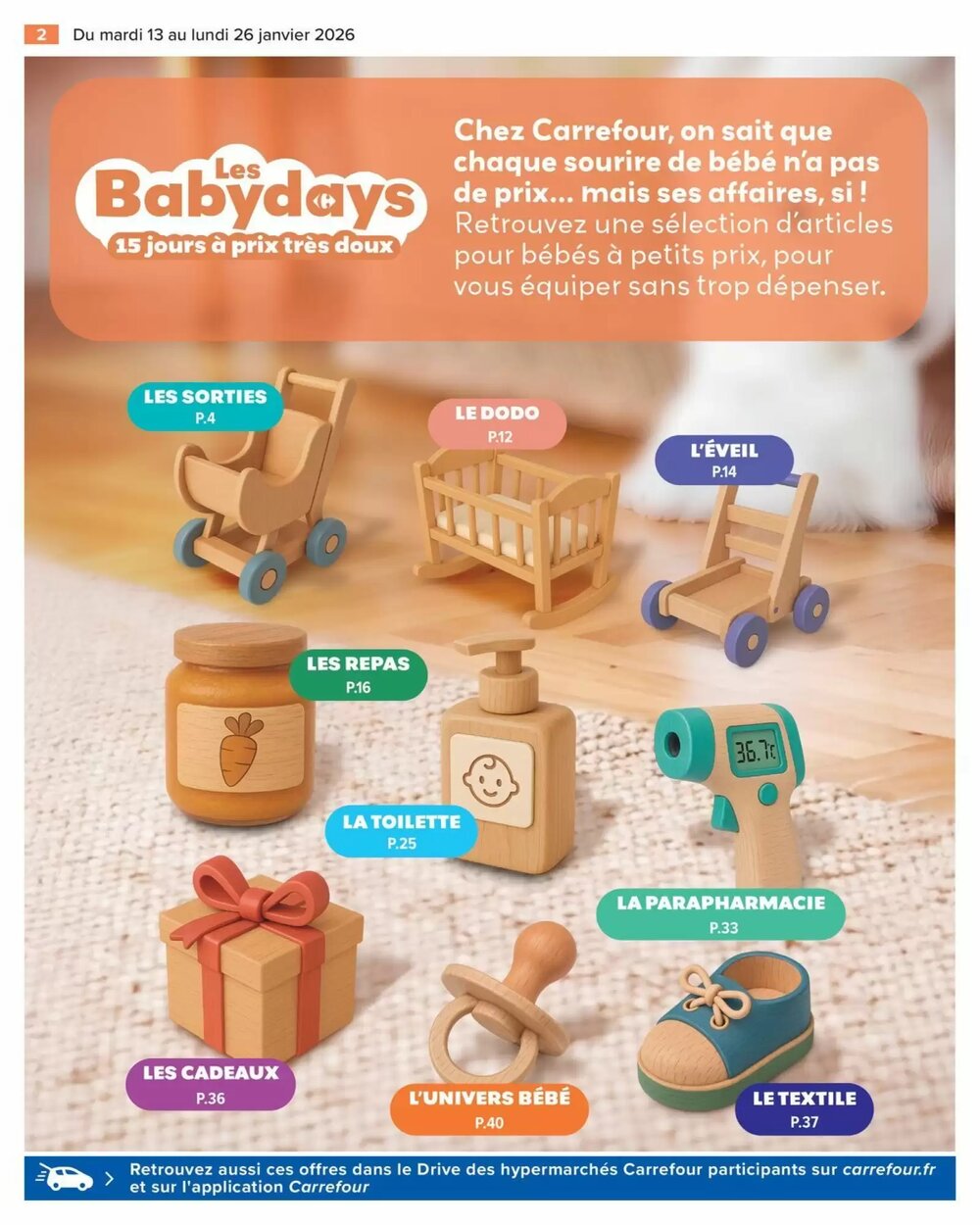 Prospectus promotionnel Carrefour valable à partir du 13/01/2026 - Page 4.
