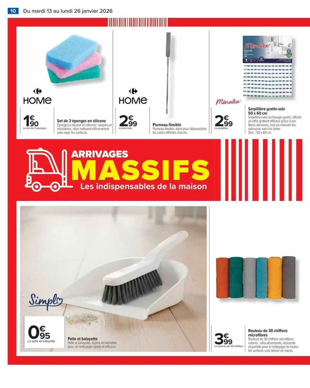 Prospectus promotionnel Carrefour valable à partir du 13/01/2026 - Page 11.