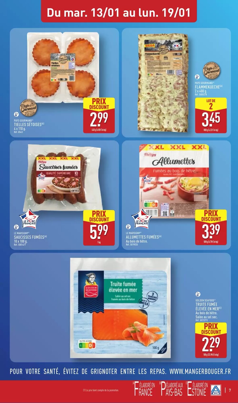 Prospectus promotionnel ALDI valable à partir du 13/01/2026 - Page 9.