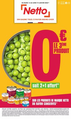 Prospectus promotionnel Netto valable à partir du 13/01/2026