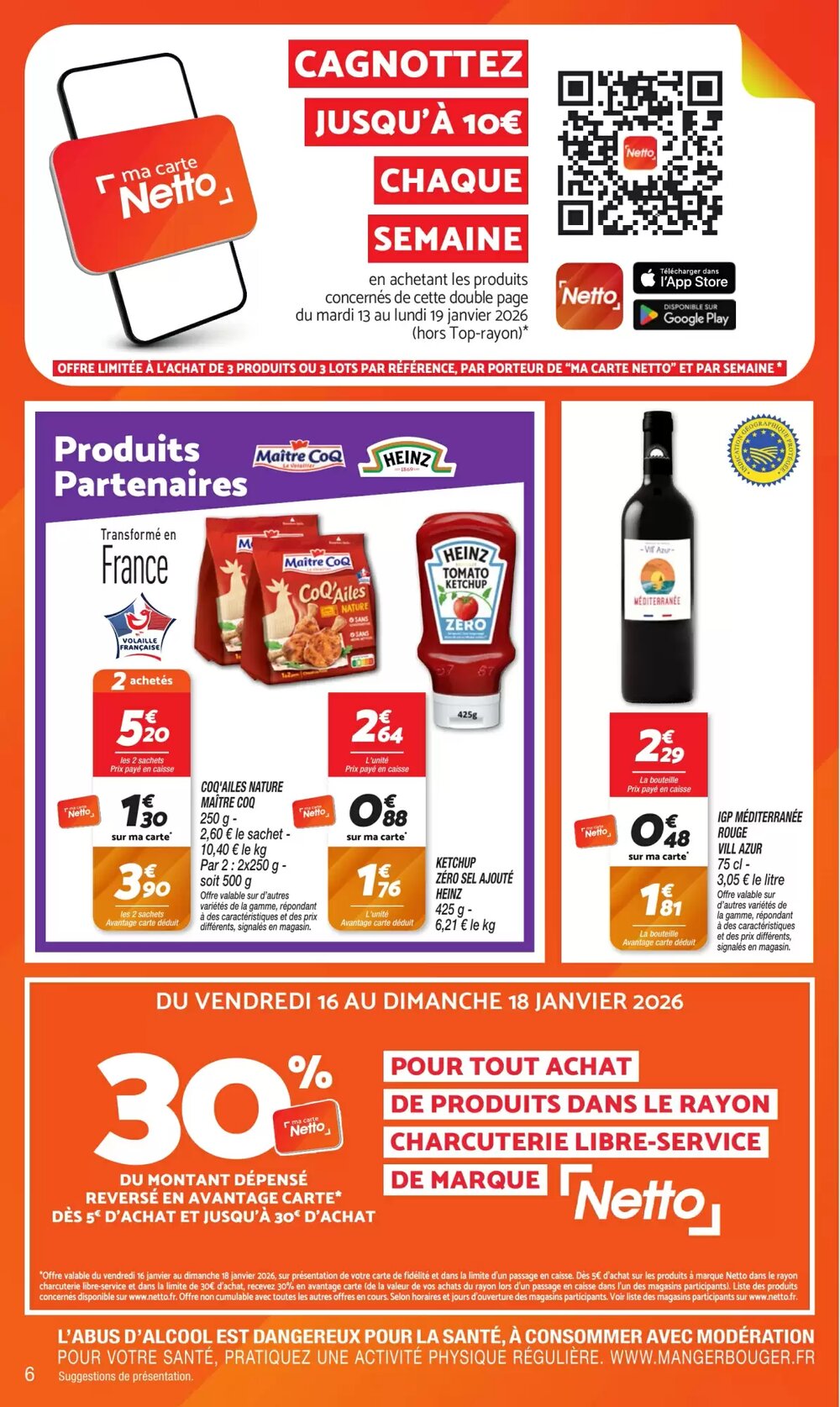 Prospectus promotionnel Netto valable à partir du 13/01/2026 - Page 6.