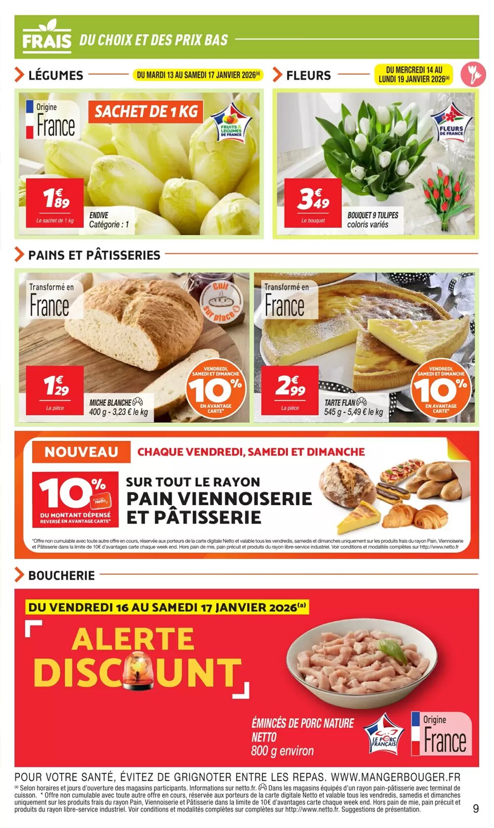Prospectus promotionnel Netto valable à partir du 13/01/2026 - Page 9.