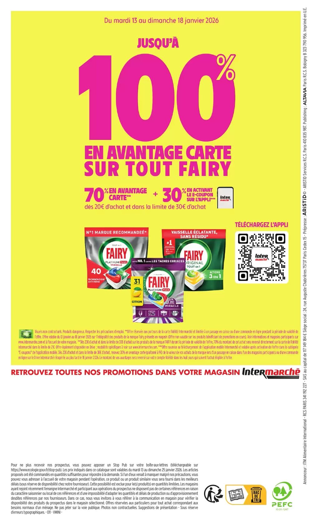 Prospectus promotionnel Intermarché valable à partir du 13/01/2026 - Page 12.