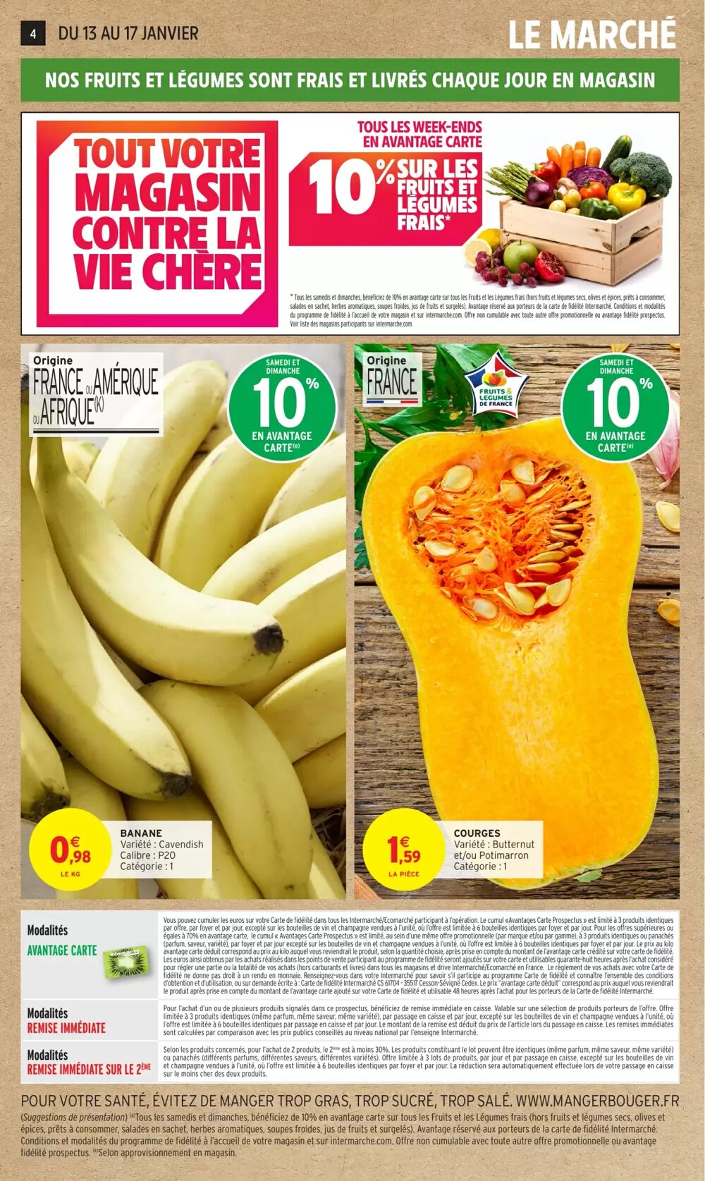 Prospectus promotionnel Intermarché valable à partir du 13/01/2026 - Page 4.