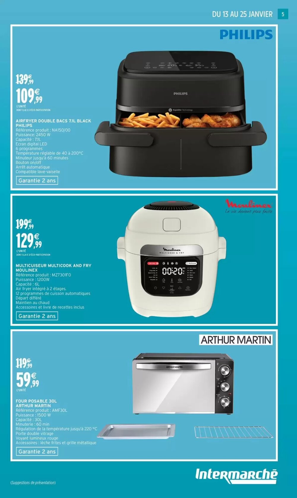 Prospectus promotionnel Intermarché valable à partir du 13/01/2026 - Page 5.