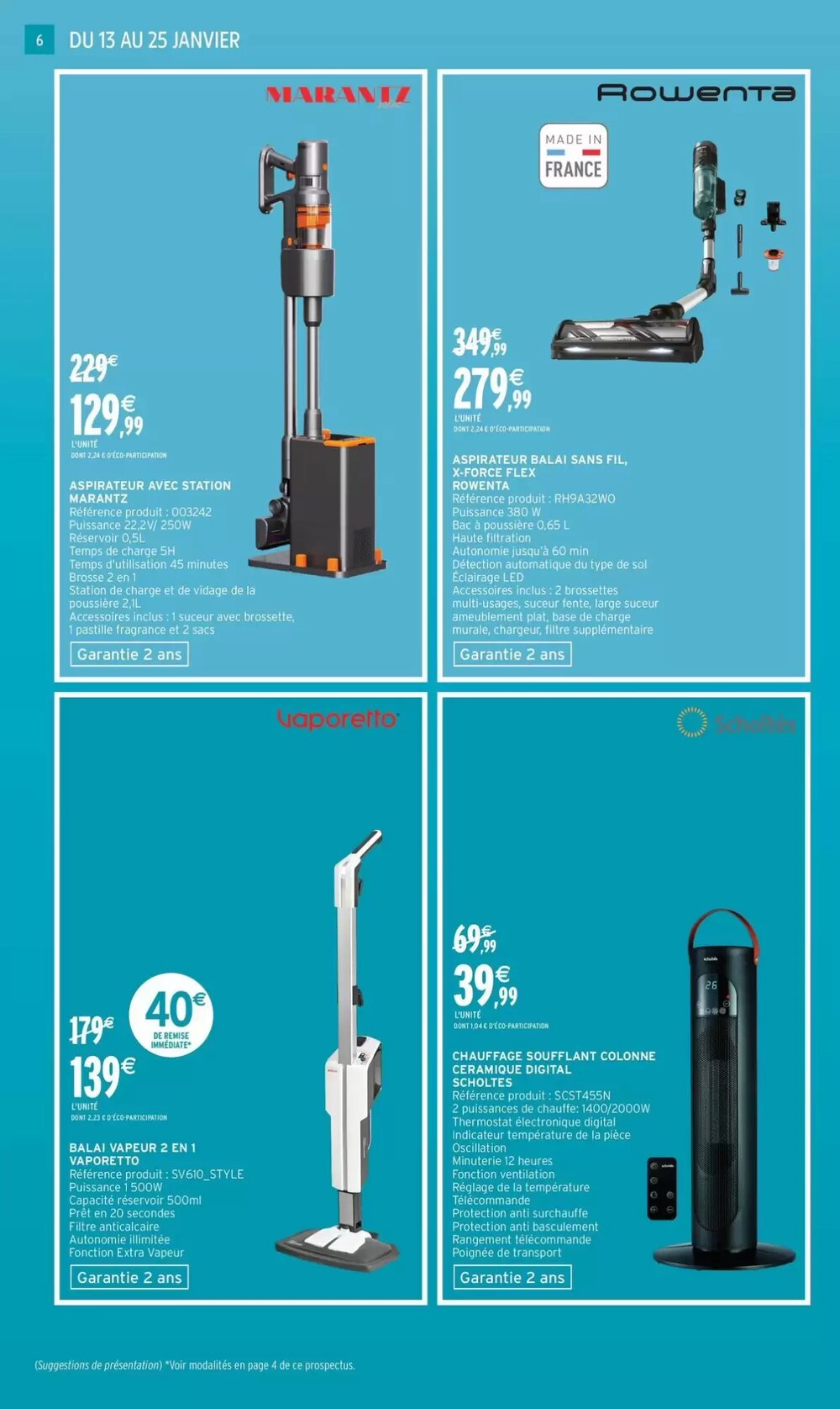 Prospectus promotionnel Intermarché valable à partir du 13/01/2026 - Page 6.
