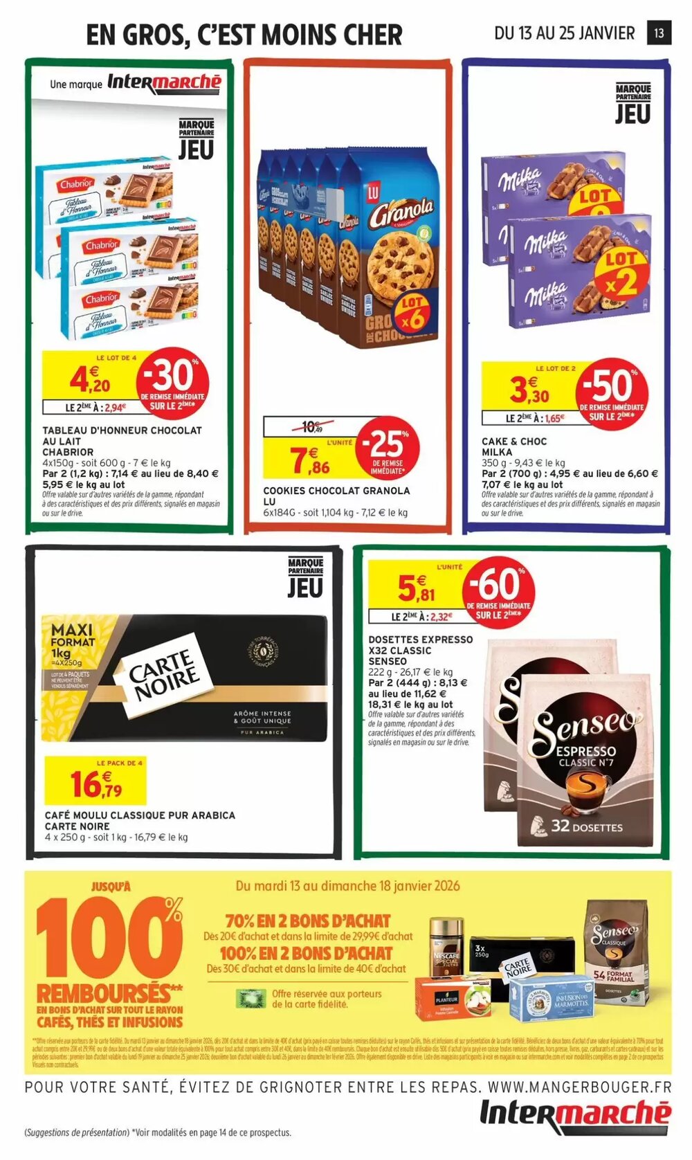 Prospectus promotionnel Intermarché valable à partir du 13/01/2026 - Page 13.
