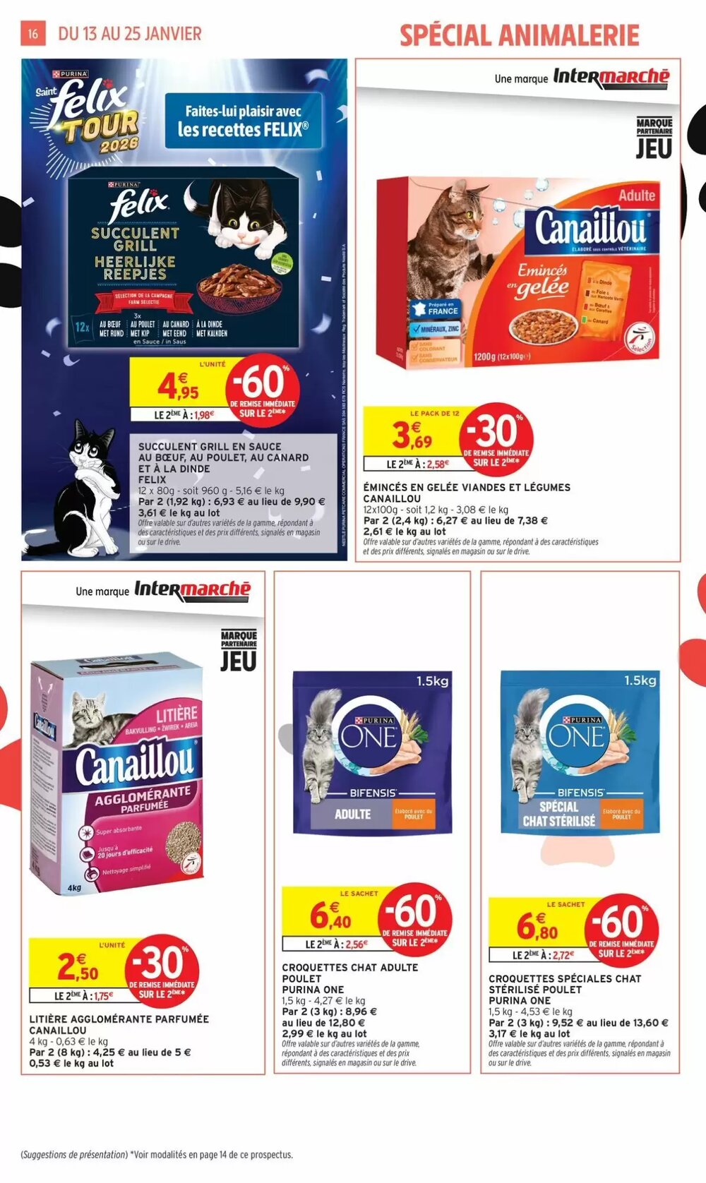 Prospectus promotionnel Intermarché valable à partir du 13/01/2026 - Page 16.