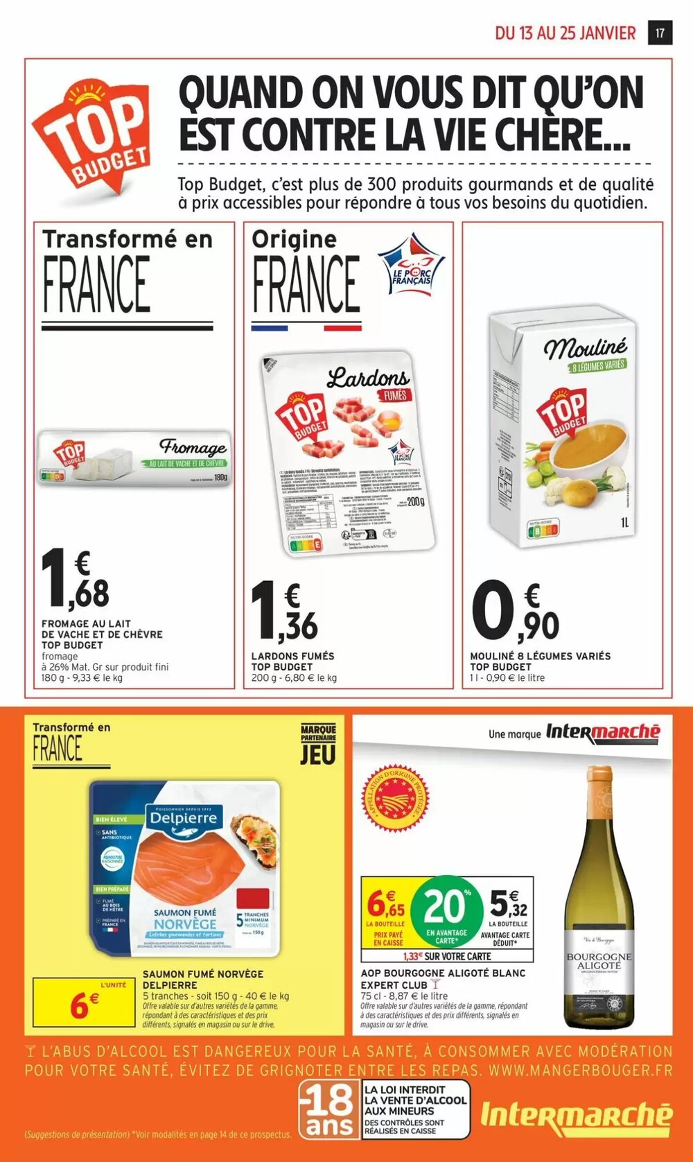 Prospectus promotionnel Intermarché valable à partir du 13/01/2026 - Page 17.