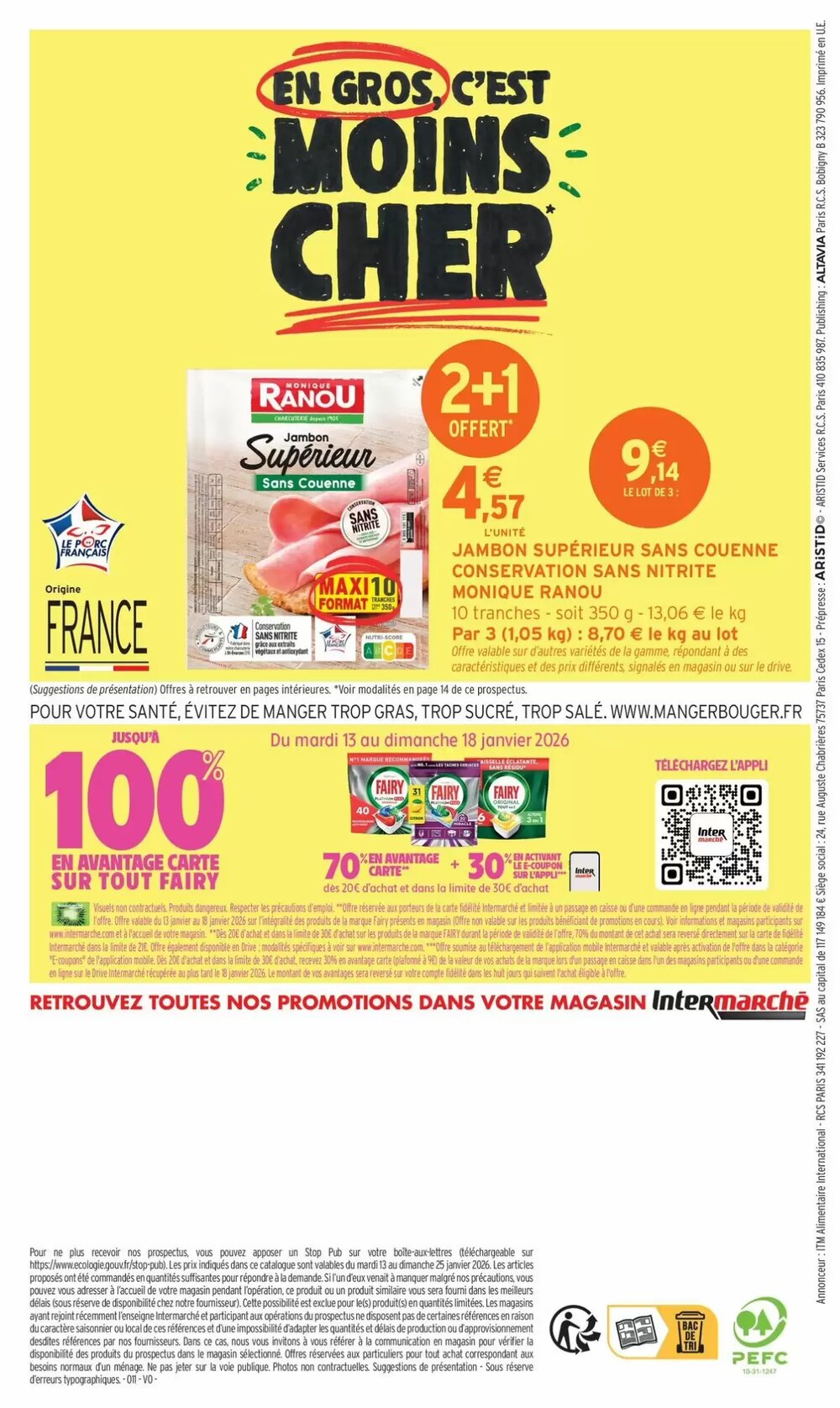 Prospectus promotionnel Intermarché valable à partir du 13/01/2026 - Page 20.