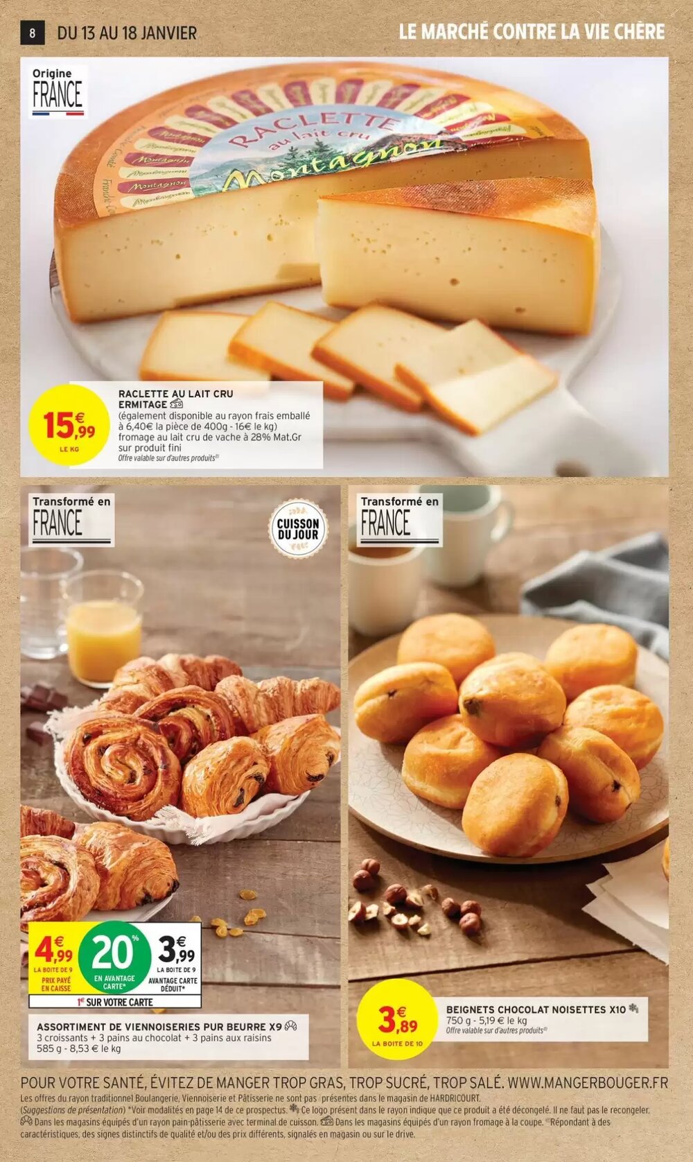 Prospectus promotionnel Intermarché valable à partir du 13/01/2026 - Page 8.