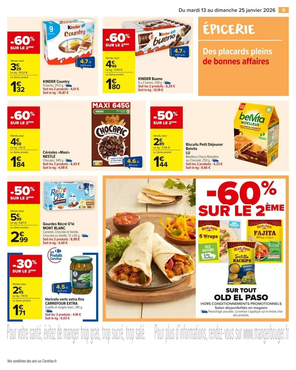 Prospectus promotionnel Carrefour Market valable à partir du 13/01/2026 - Page 11.