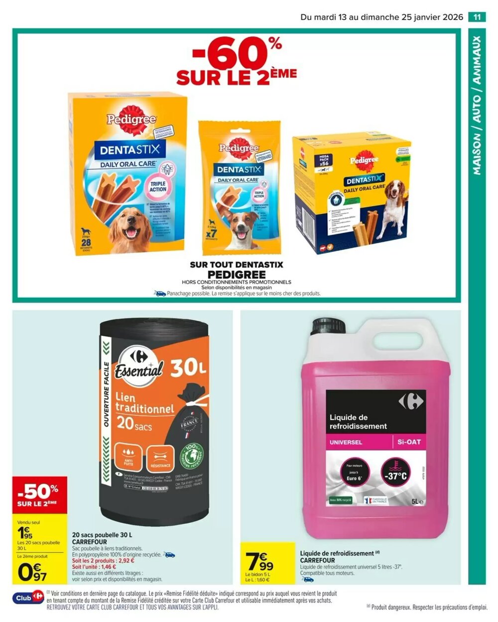 Prospectus promotionnel Carrefour Market valable à partir du 13/01/2026 - Page 13.
