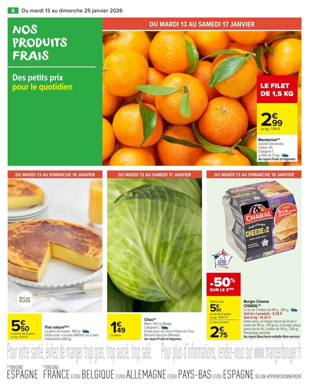 Prospectus promotionnel Carrefour Market valable à partir du 13/01/2026 - Page 8.