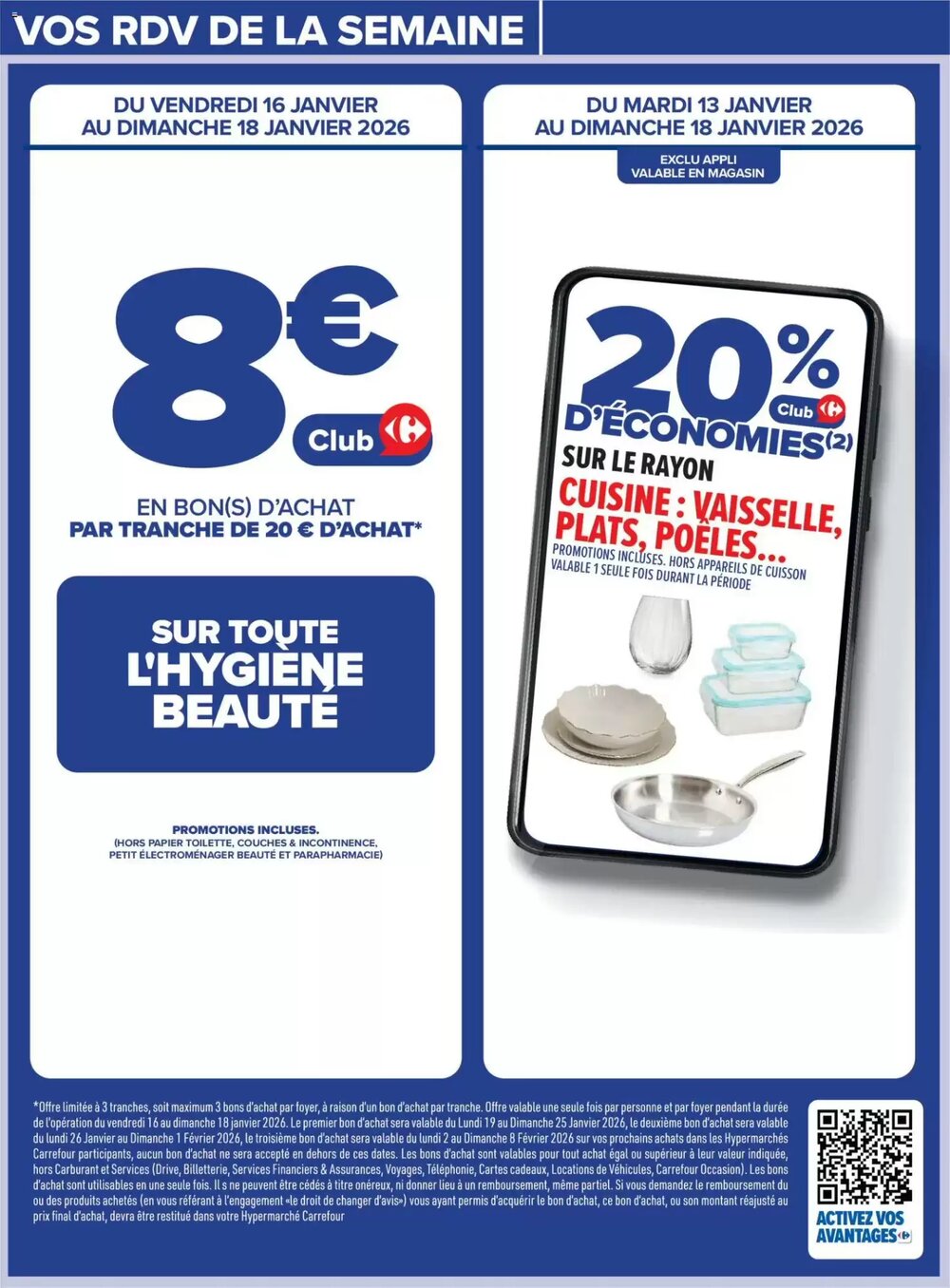 Prospectus promotionnel Carrefour valable à partir du 13/01/2026 - Page 3.