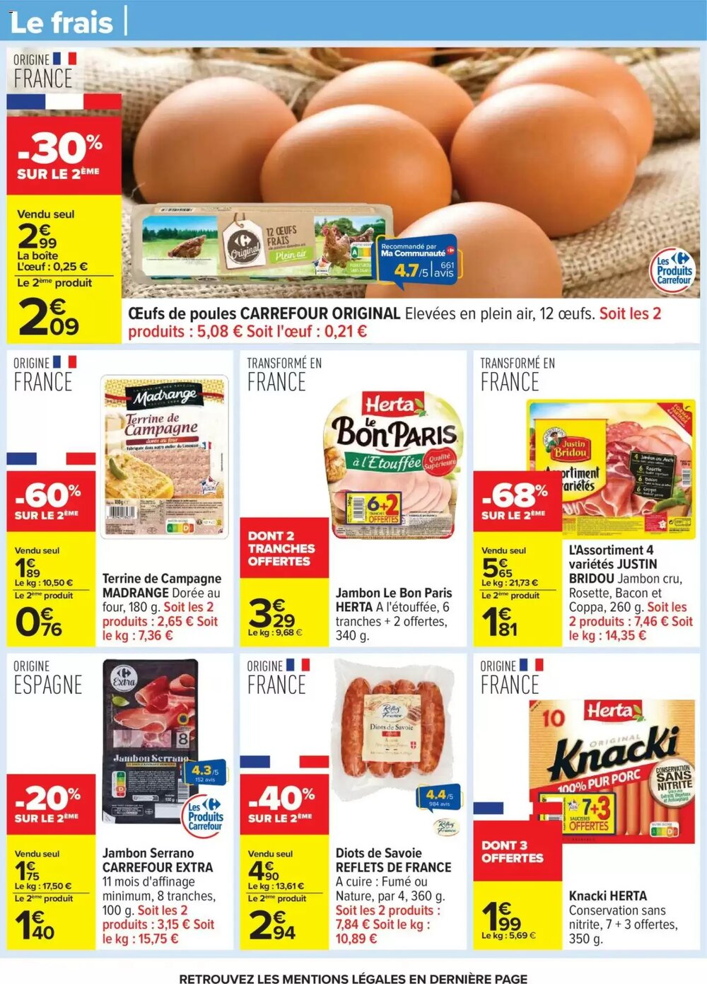 Prospectus promotionnel Carrefour valable à partir du 13/01/2026 - Page 33.