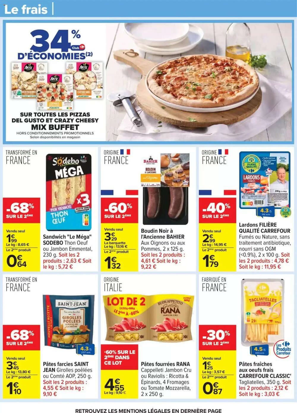 Prospectus promotionnel Carrefour valable à partir du 13/01/2026 - Page 34.