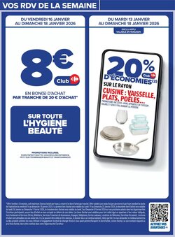 Prospectus promotionnel Carrefour valable à partir du 13/01/2026 - Page 3.