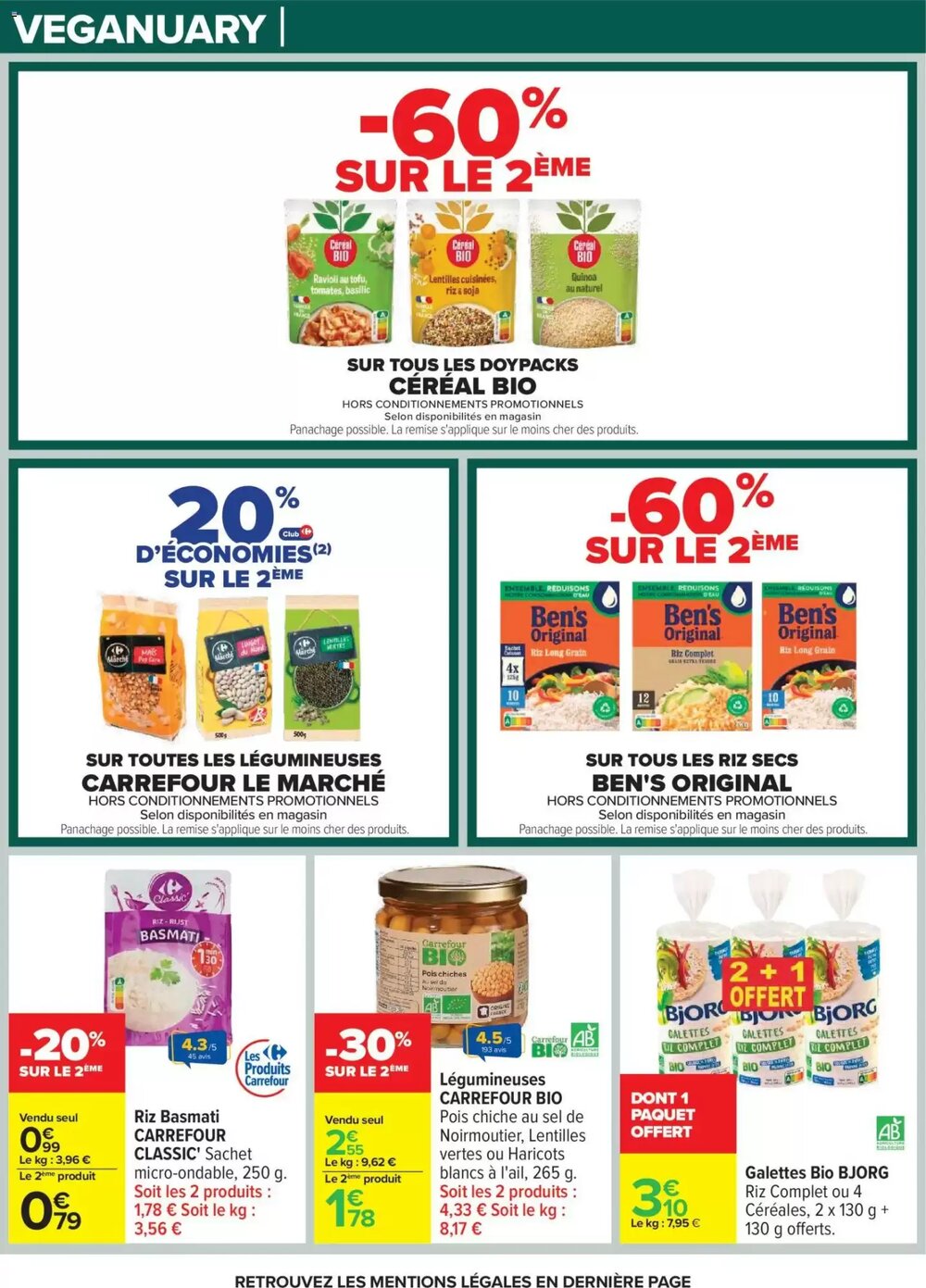 Prospectus promotionnel Carrefour valable à partir du 13/01/2026 - Page 42.